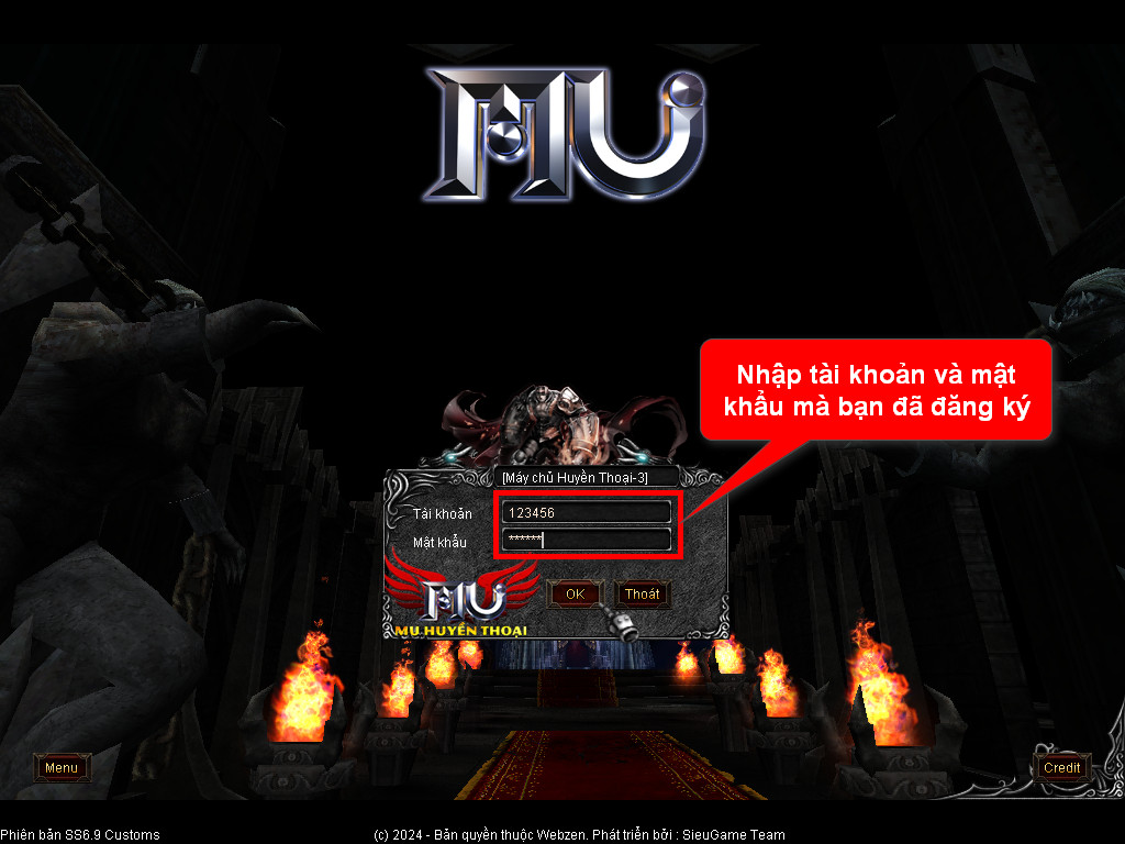 Chức năng chính của Game MU Thiên Ma