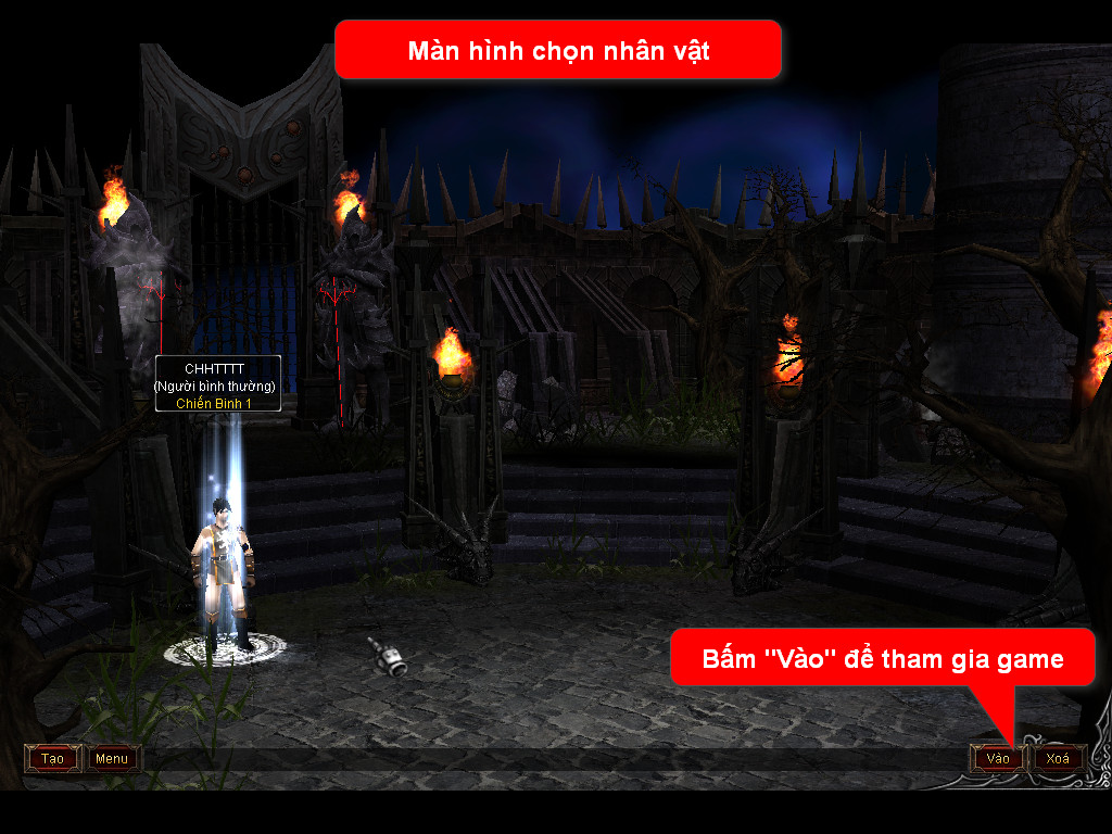 Chức năng chính của Game MU Thiên Ma